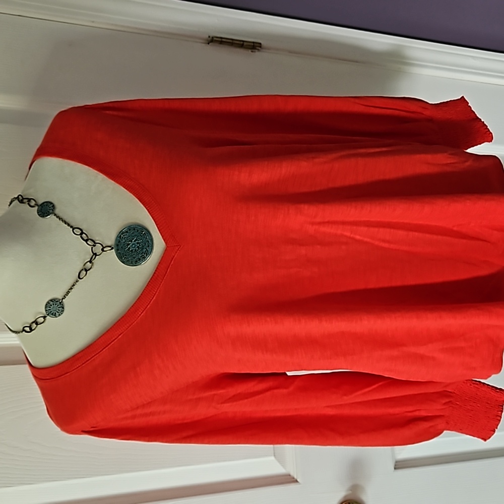 NWT Chico's Coral Top